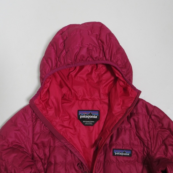 Patagonia Women's Nano Puff® Hoody Magenta 84227FA17 Size XS - Picture 5 of 12